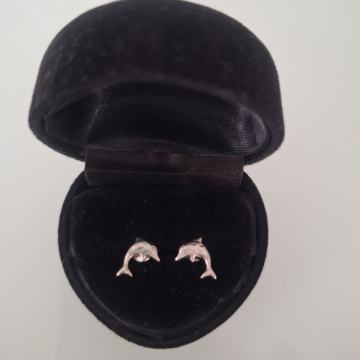 Nausnice bijelo zlato 585