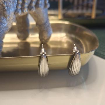 NAUŠNICE BOJA SREBRA  -  NOVO