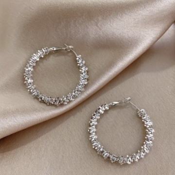 NAUŠNICE - NOVO - BOJA SREBRA