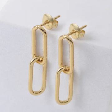 NAUŠNICE BOJA ZLATA I BOJA  SREBRA - NOVO