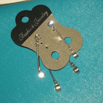 NAUŠNICE BOJA SREBRA - NOVO