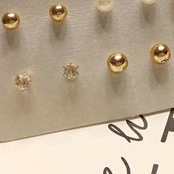 NAUŠNICE BOJA ZLATA  - NOVO