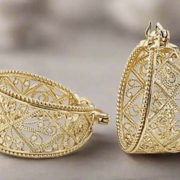 NAUŠNICE BOJA ZLATA - NOVO