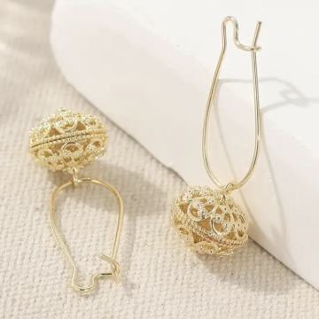 TRADICIONALNI BOTUNI  BOJA ZLATA NAUŠNICE - NOVO