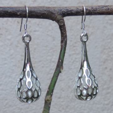 Naušnice bombice - sterling srebro