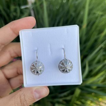 Nove naušnice, botuni, srebro, 925