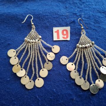 NAUŠNICE. Br-19. Struke sa okruglim pločicama. Mob