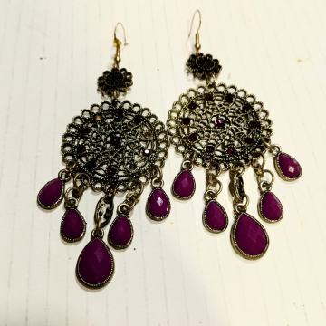 Naušnice  sa cirkonima - Veče