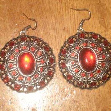 NAUŠNICE CRVENE  - N O V O