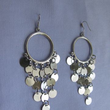 Naušnice GROZDIĆI. Metal-SAND-2