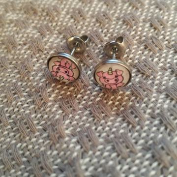 Naušnice jednorog/unicorn, nove!