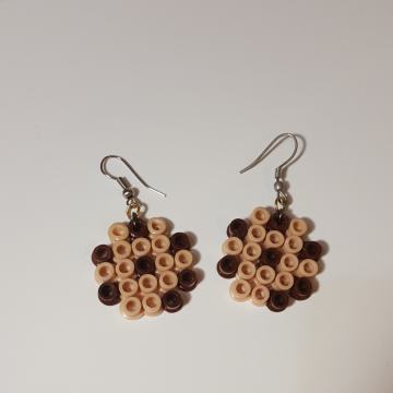 Naušnice keks - RUČNI RAD