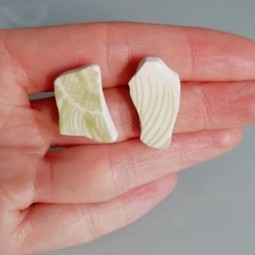 Naušnice od keramike unikat