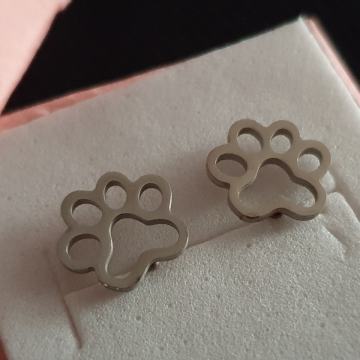 Naušnice kirurški čelik šapa