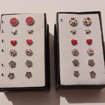 Naušnice kirurški čelik na šaraf