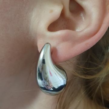 Naušnice kirurški čelik suza veća