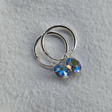 naušnice (kristali, biseri i razni motivi) srebro 925