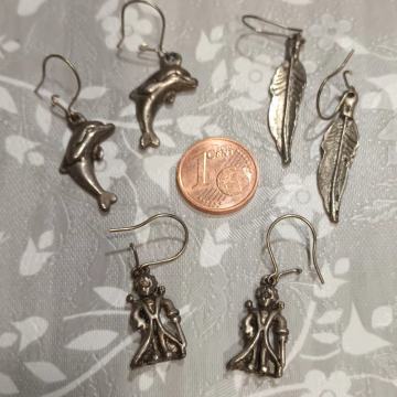 Naušnice -⚡️lot 3 para naušnica⚡️- Vintage - Retro