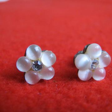 NAUŠNICE Pet bisera - Jedan kristal. Staro-SAND-2