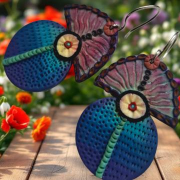 naušnice od polimerne gline