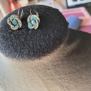 Naušnice "Retro" sa cirkonima