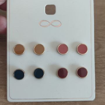 Naušnice (set od 4 para šarenih naušnica)