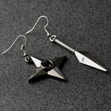 Naušnice Shuriken & Kunai
