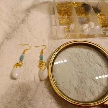 Naušnice školjka kauri