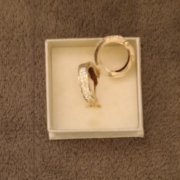 Naušnice srebrne - novo