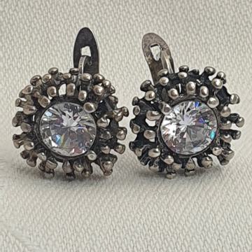 NAUŠNICE SREBRO 925 Dizajnerske ježić