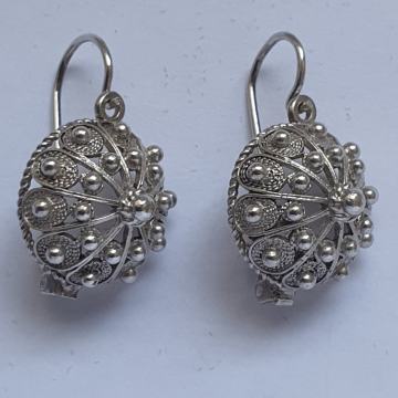 NAUŠNICE SREBRO 925 FILIGRAN DALMATINSKE BOTUNI