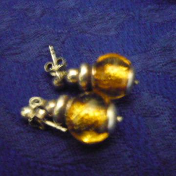 NAUŠNICE SREBRO 925 sa MURANO STAKLOM