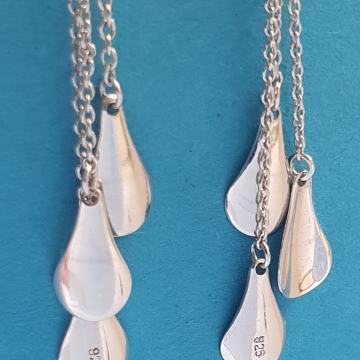 Naušnice srebro 925 vintage rucni rad