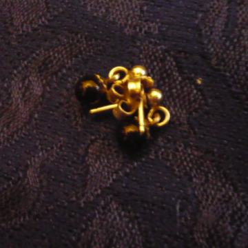 NAUŠNICE SREBRO + CRNI kamen