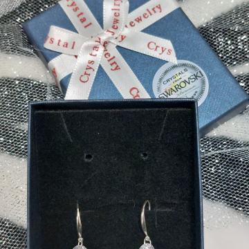 Naušnice swarovski kristali