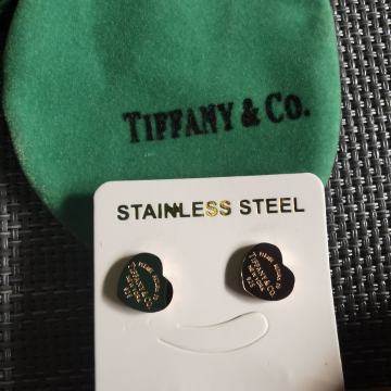 Naušnice,  Tiffany & co,  manje. nove!