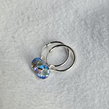 Naušnice unikatne sa predivnim kristalima