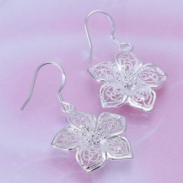 Naušnice ženske srebrne - oznaka 925 - model 13