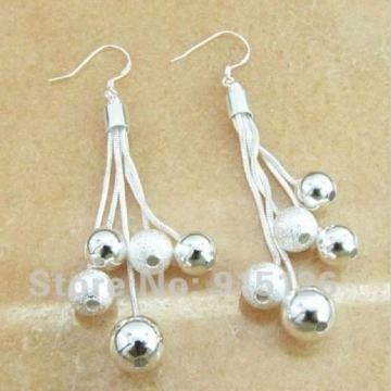 Naušnice ženske srebrne - oznaka 925 - model 2