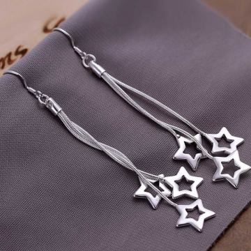 Naušnice ženske srebrne - oznaka 925 - model 21