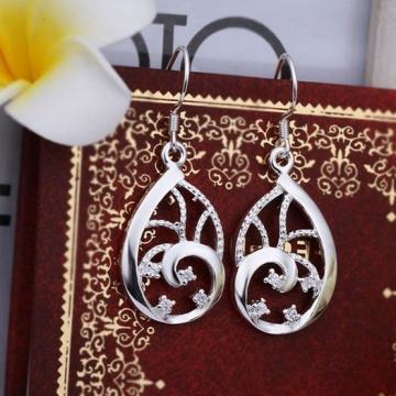 Naušnice ženske srebrne - oznaka 925 - model 27