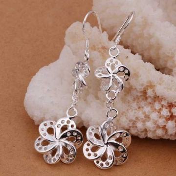 Naušnice ženske srebrne - oznaka 925 - model 32