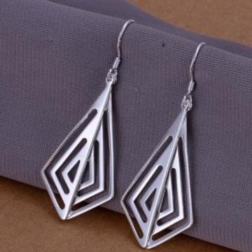 Naušnice ženske srebrne - oznaka 925 - model 33