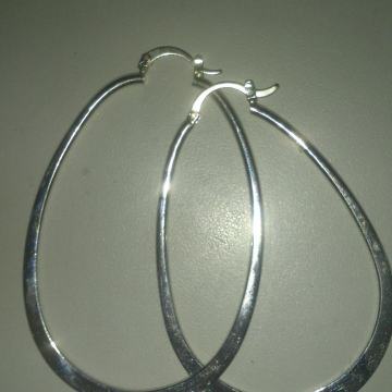 Naušnice ženske srebrne - oznaka 925 - model 50