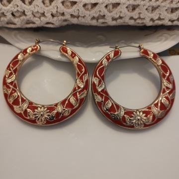 PREKRASNE CVJETNE NAUŠNICE