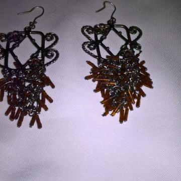 PREKRASNE VISEĆE NAUŠNICE-SREBRNE ALKICE