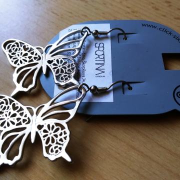 Prelijepe naušnice u obliku leptira