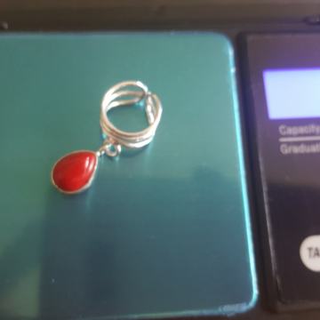 Srebrna 925 naušnica za hrskavicu VI