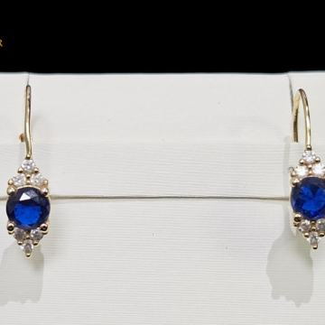 SREBRNE NAUŠNICE 2,22G .925 / R1, RATE !!