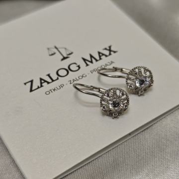 SREBRNE NAUŠNICE .925 / R1, RATE!